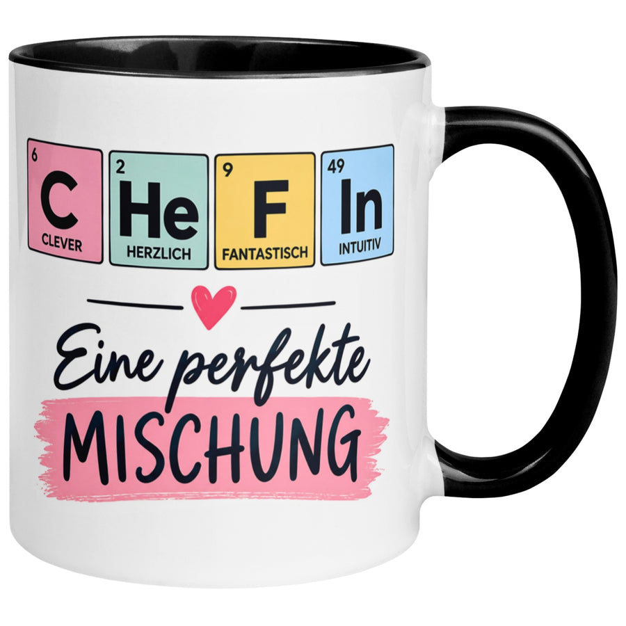 Tasse Chefin – „Clever Herzlich Fantastisch und Intuitiv“ – Abschiedsgeschenk Chefin