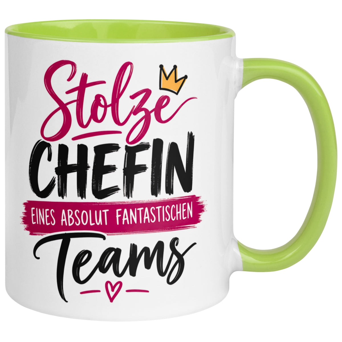 Tasse Chefin – „Stolze Chefin eines fantastischen Teams“ – Geschenk Beste Chefin