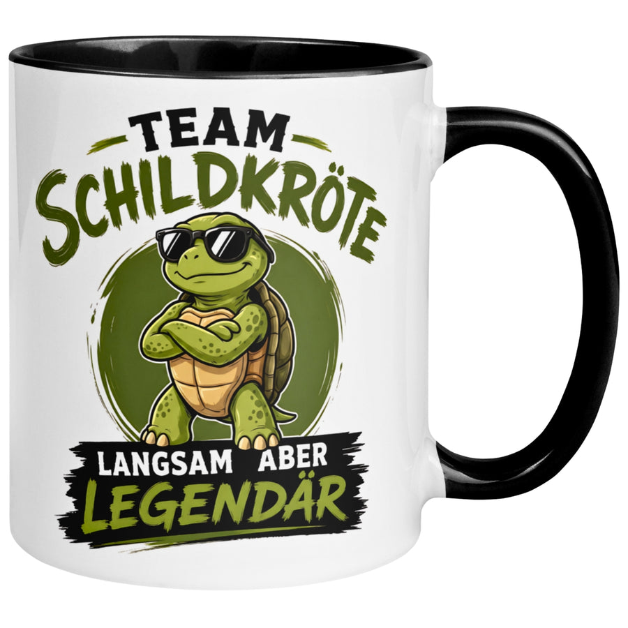 Tasse Schildkröte – „Langsam aber Legendär“ – lustiges Sommer Schildkröten Geschenk