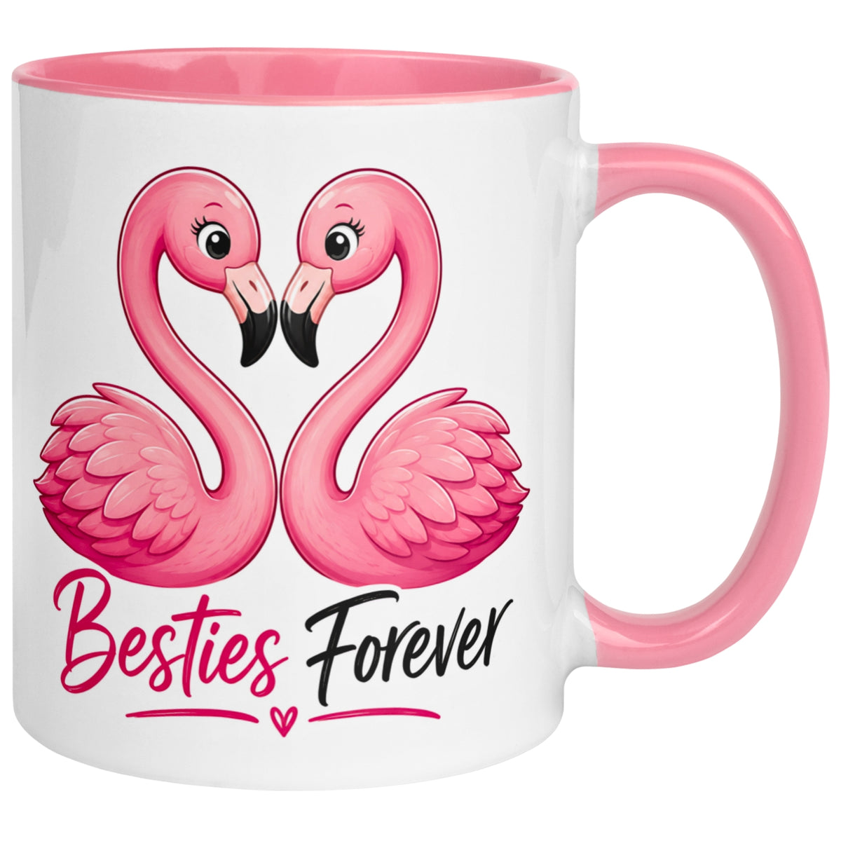 Tasse Freundschaft – „Flamingo - Besties forever“ – Geschenk Beste Freundinnen Freundin