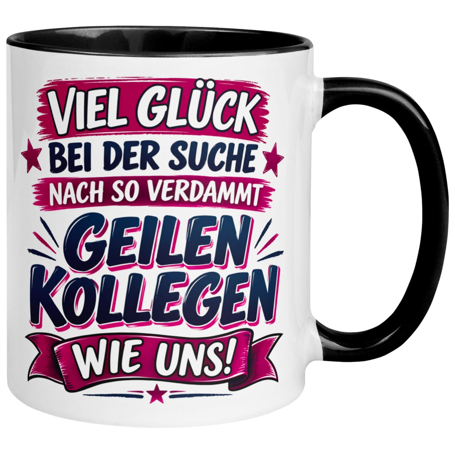 Tasse Abschied – „Wir waren mit Abstand die Besten“ – Abschiedsgeschenk Kollegen