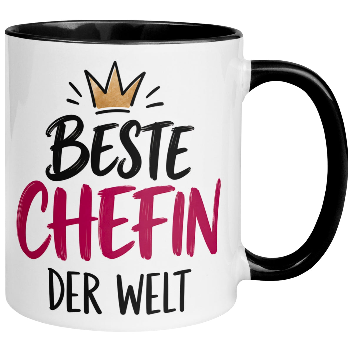 Tasse Chefin – „Beste Chefin der Welt“ – Teamleiterin Geschenk Becher