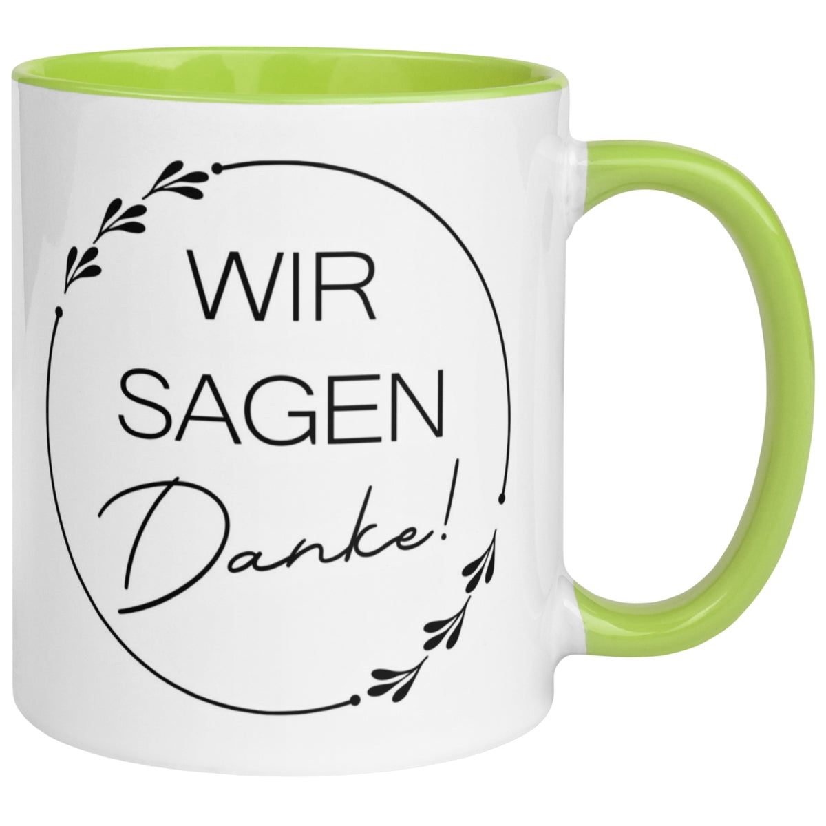 Tasse Danke – „Wir sagen Danke“ – Dankeschön Geschenk Team/Kollegen/Kollegin