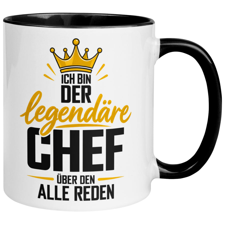 Tasse Chef – „Der Legendäre über den alle reden“ – Geschenk Becher Bester Chef
