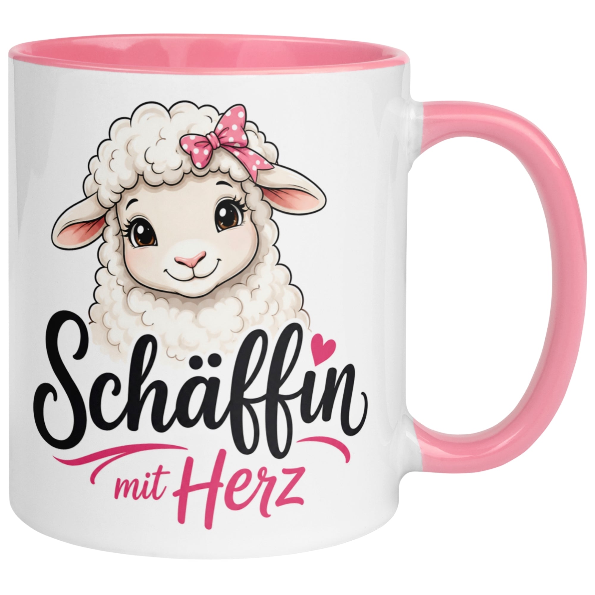 Tasse Chefin – „Schäffin mit Herz und Schleife“ – Geschenk Beste Chefin