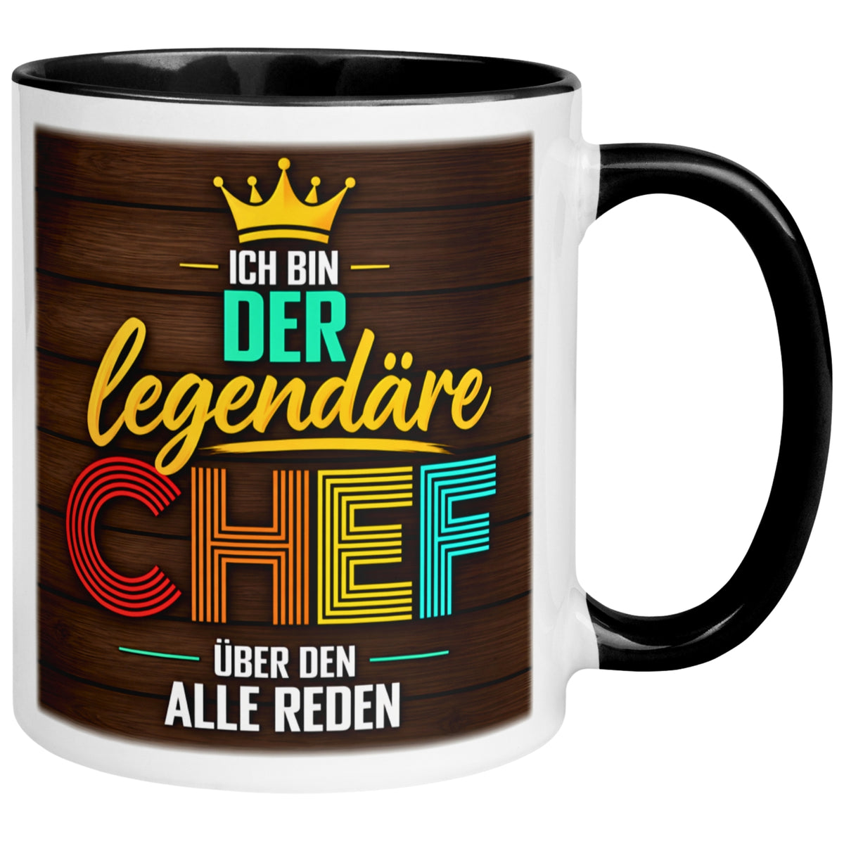 Tasse Chef – „Ich bin der legendäre Chef“ – Geschenk Becher Bester Chef