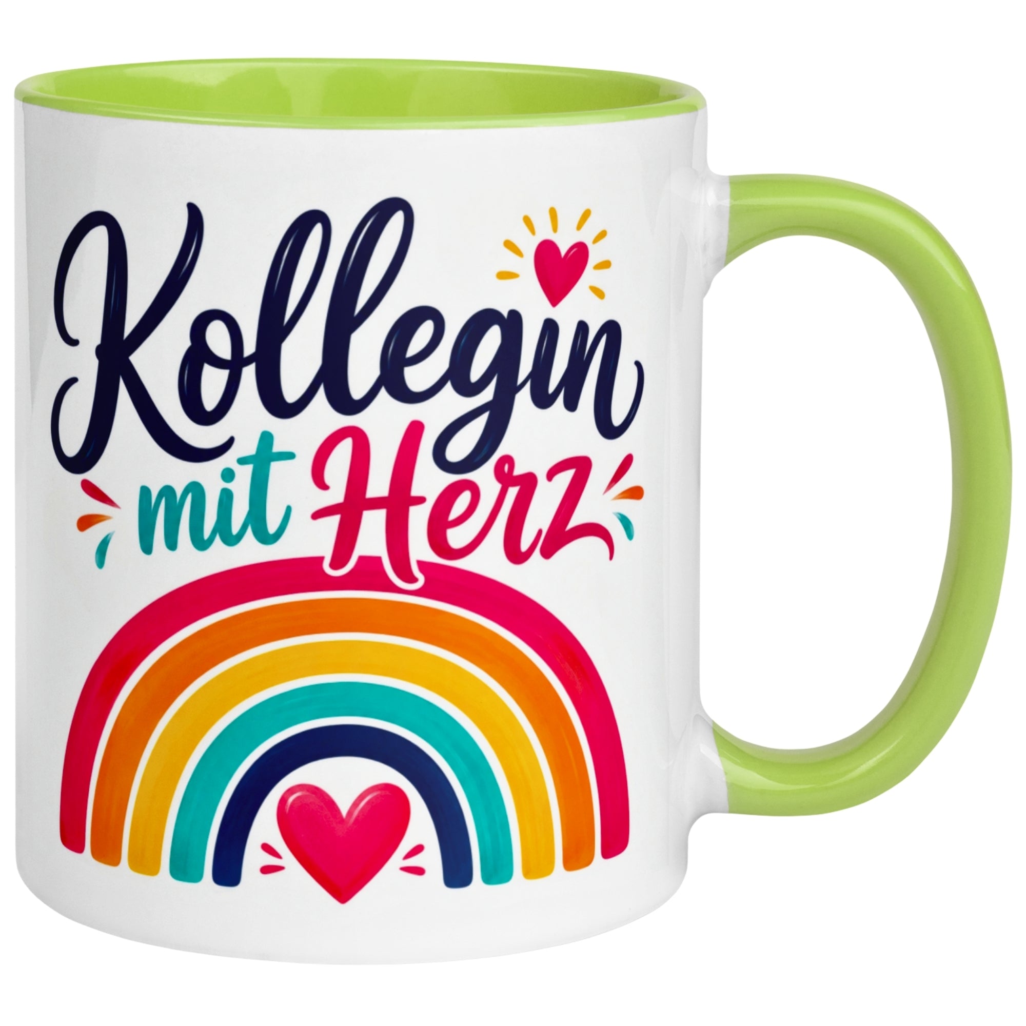Tasse Kollegin – „Kollegin mit Herz - Danke für alles“ – Geschenk Beste Arbeitskollegin