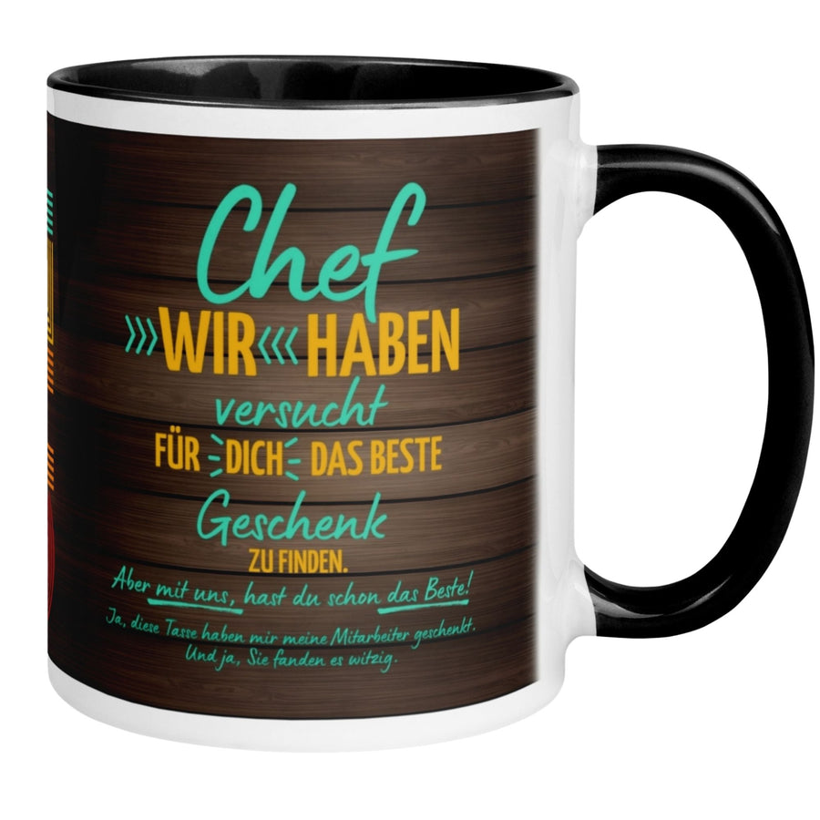 Tasse Chef | Akzente & Spruch | Chef - Wir haben versucht das beste Geschenk zu finden