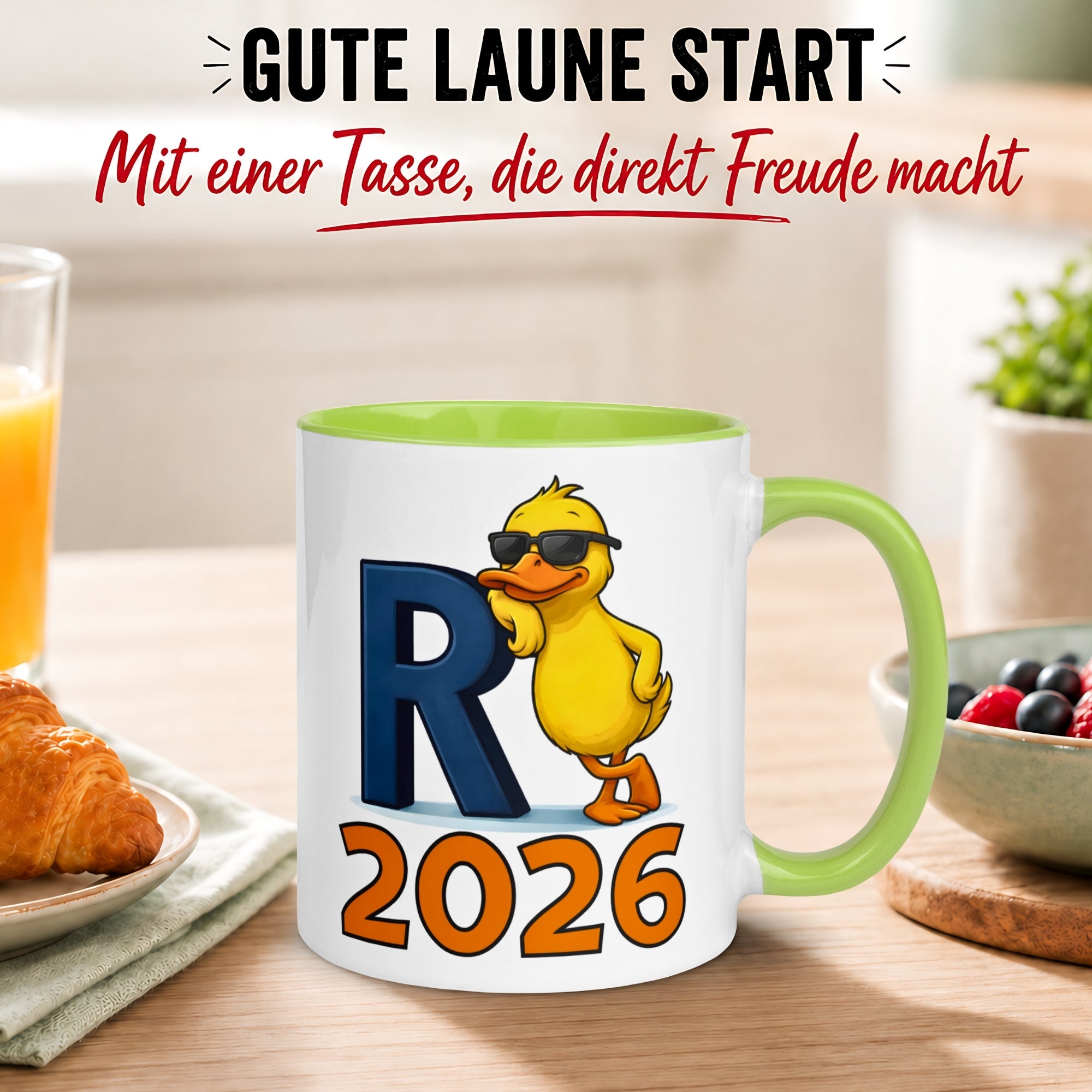 Tasse Rente – „R steht für Rente“ – Renteneintritt Geschenk Mann Frau