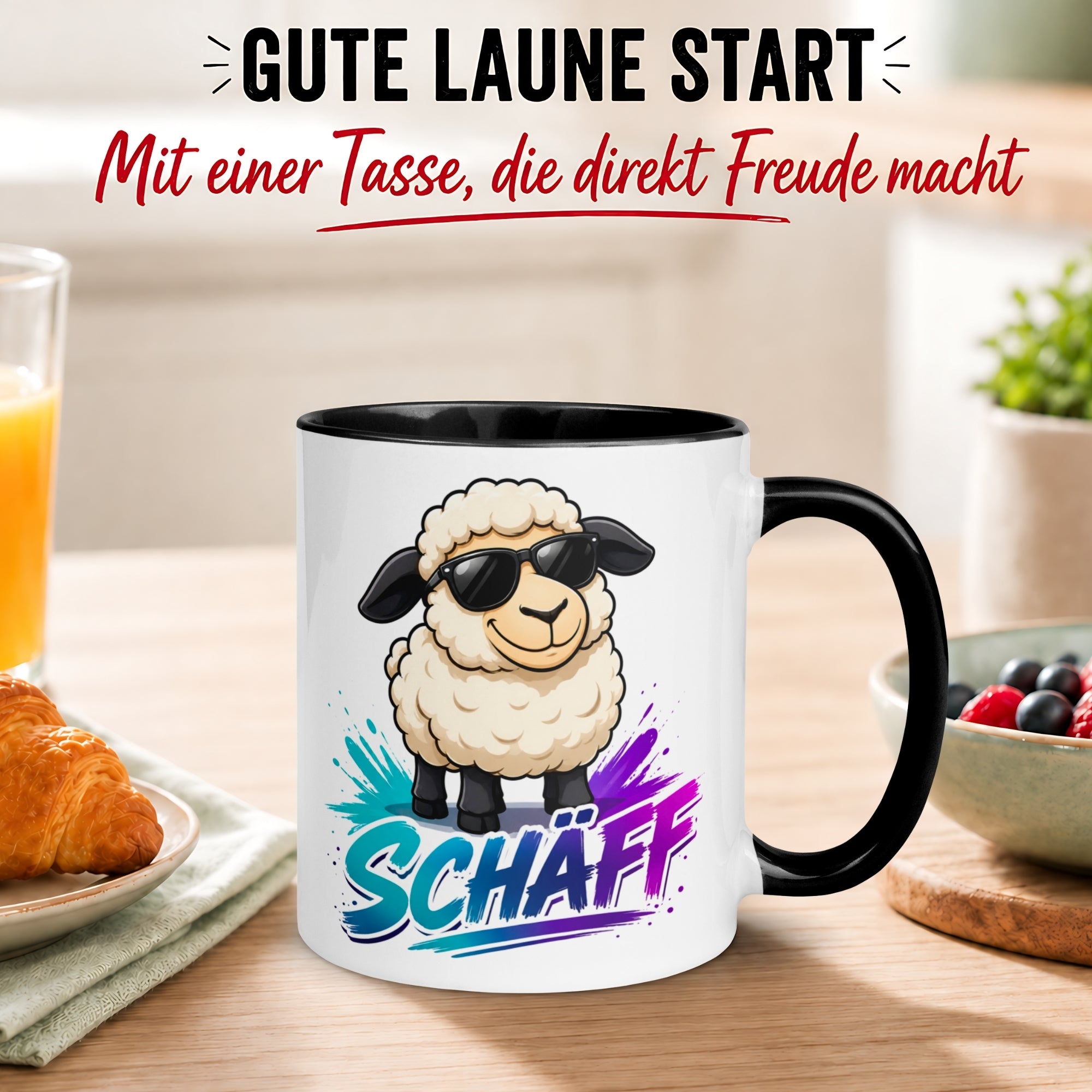 Tasse Chef – „Cooler Schäff“ – Geschenk Bester Chef