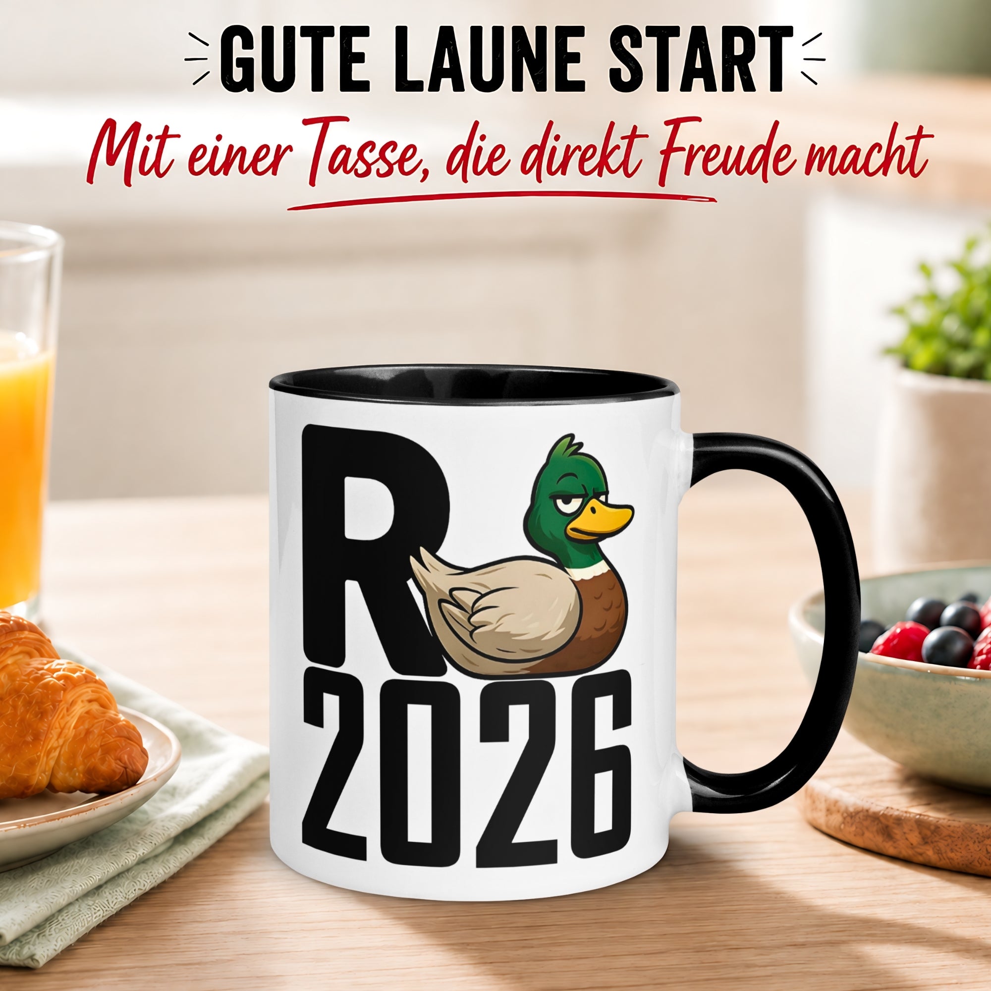 Tasse Rente – „R steht für Rente 2026“ – Renteneintritt Geschenk Mann Frau