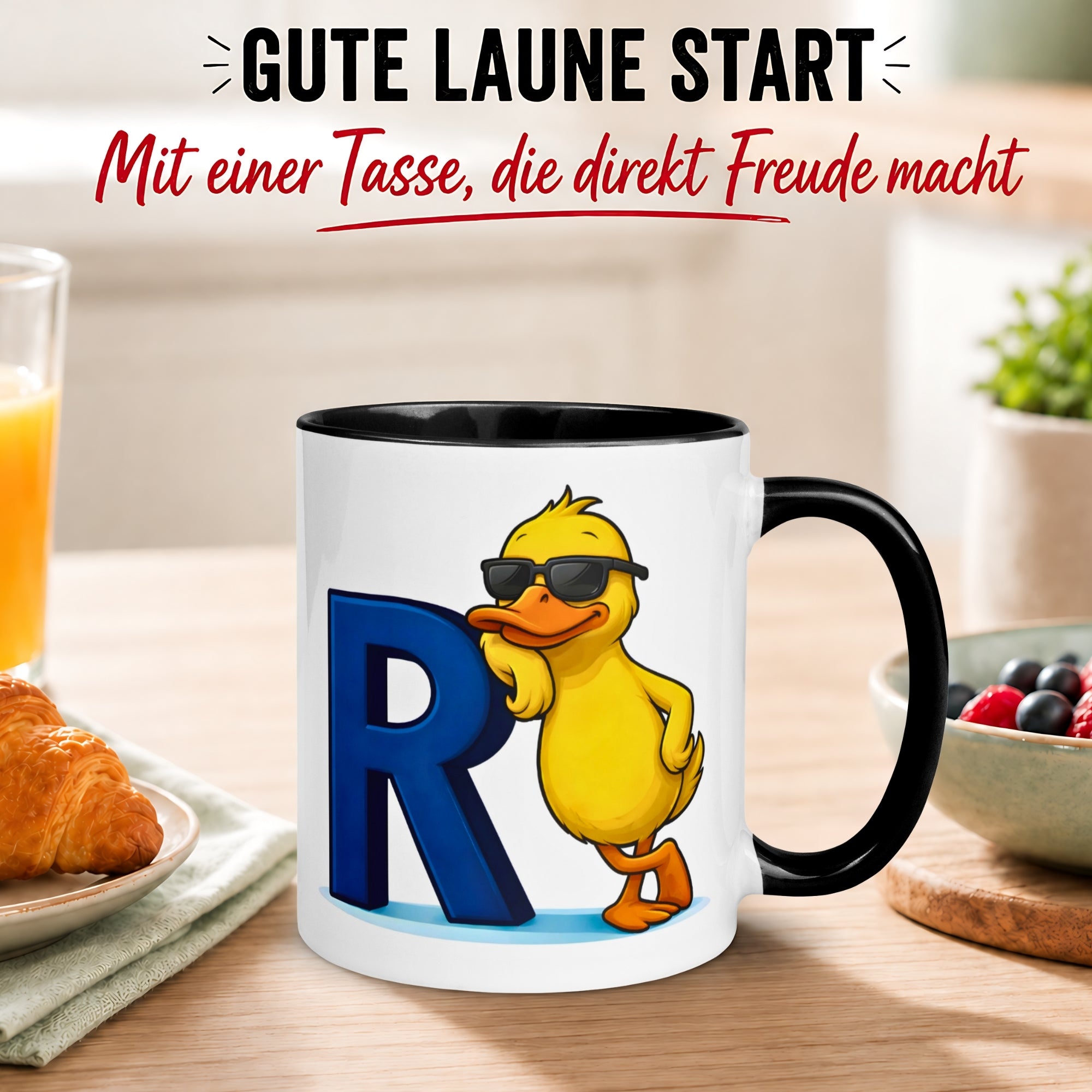 Tasse Rente – „R + Ente = Rente“ – Renteneintritt Geschenk Männer Frauen