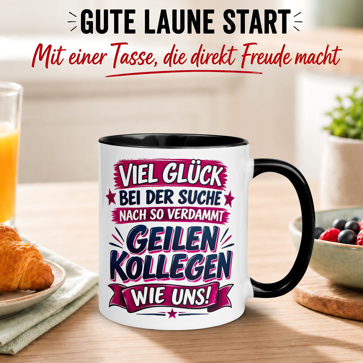 Tasse Abschied – „Wir waren mit Abstand die Besten“ – Abschiedsgeschenk Kollegen