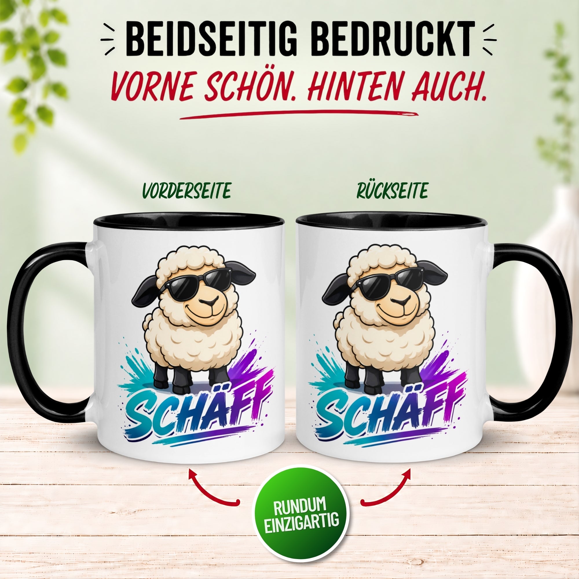 Tasse Chef – „Cooler Schäff“ – Geschenk Bester Chef