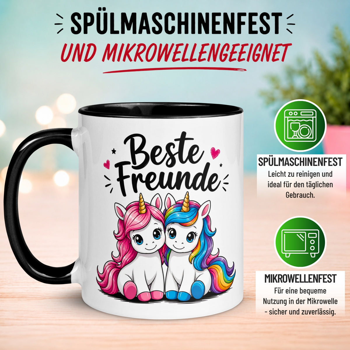 Tasse Freundschaft – „Besties Forever“ – Geschenk Bester Freund Beste Freundin
