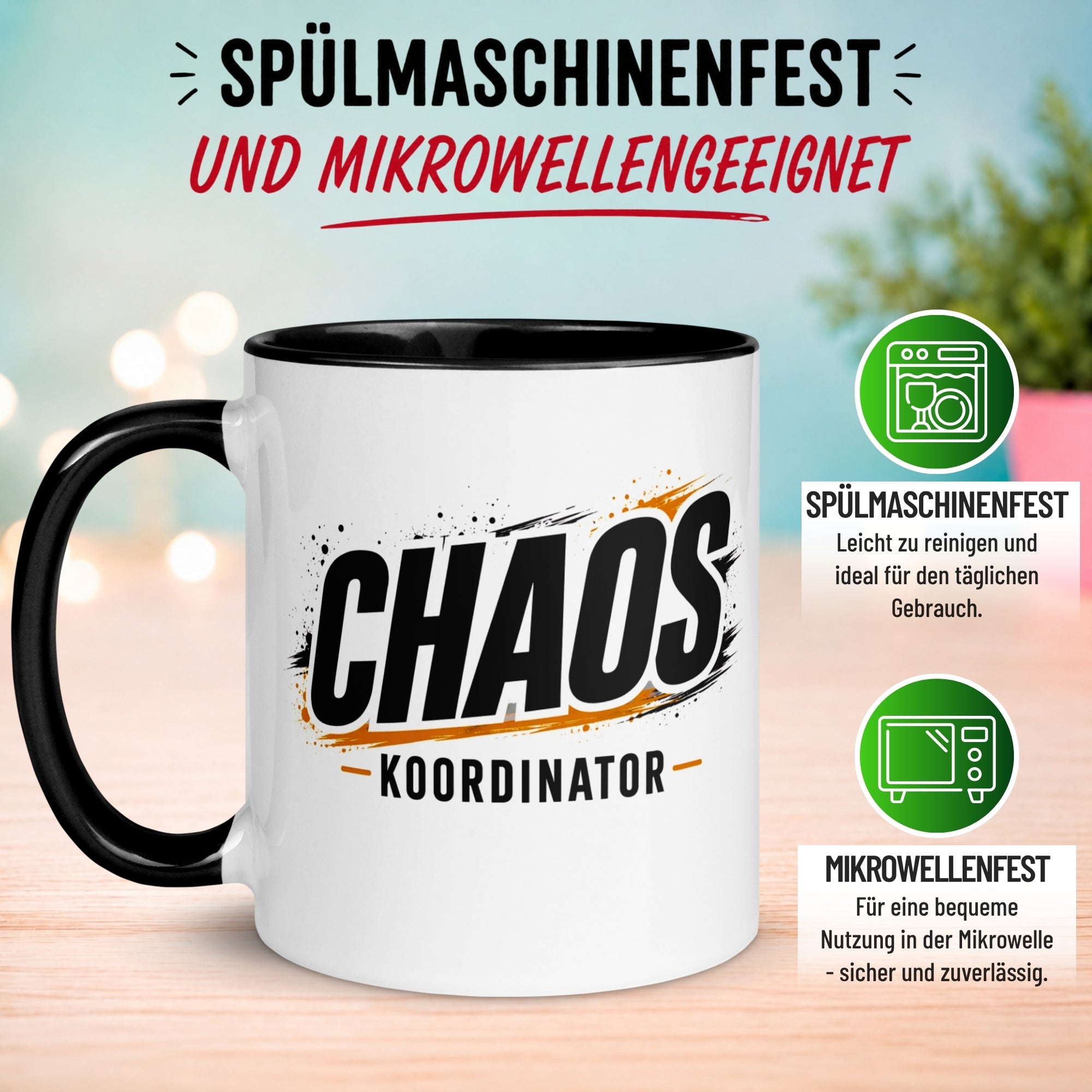 Tasse Kollege – „Chaos Koordinator“ – Bester Arbeitskollege
