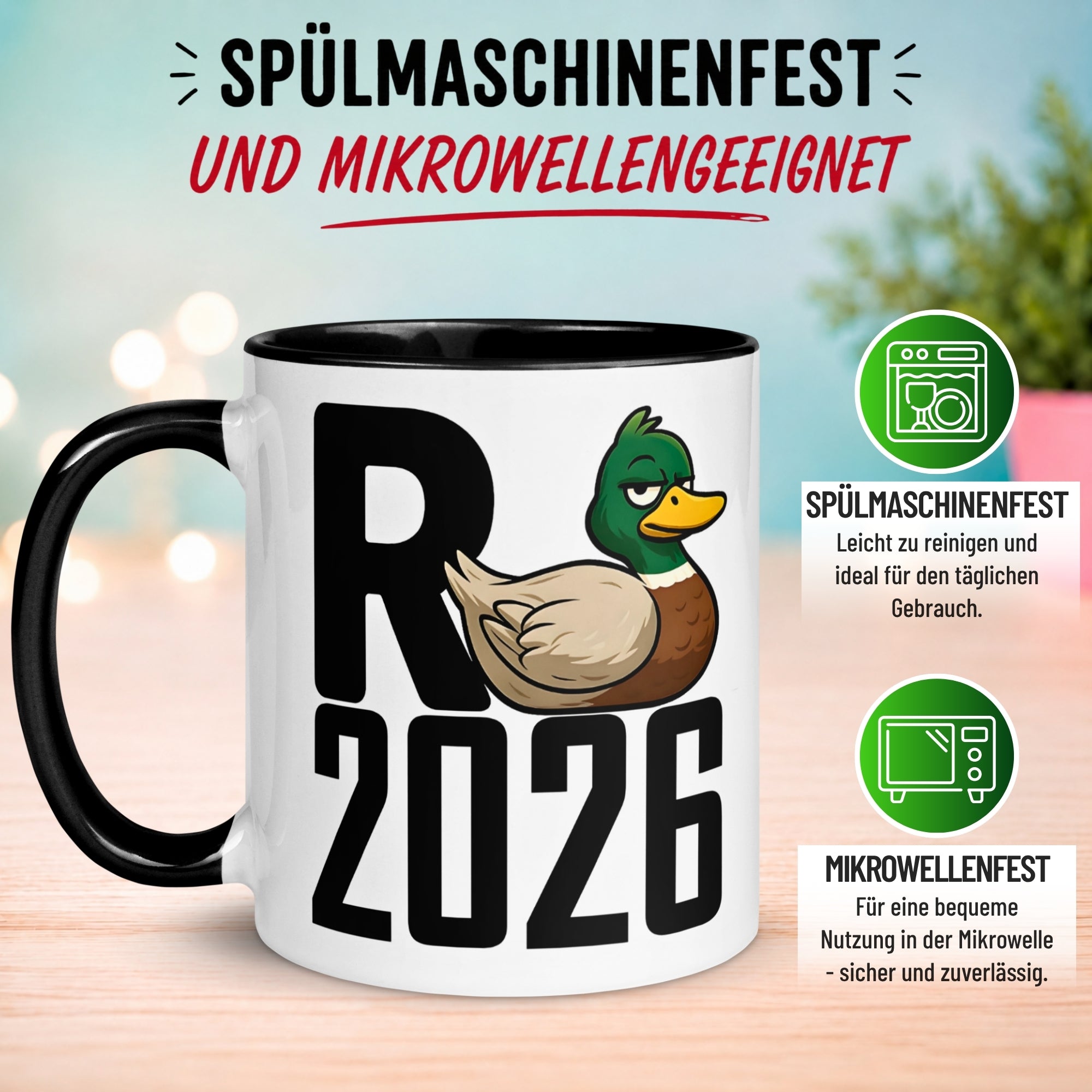 Tasse Rente – „R steht für Rente 2026“ – Renteneintritt Geschenk Mann Frau