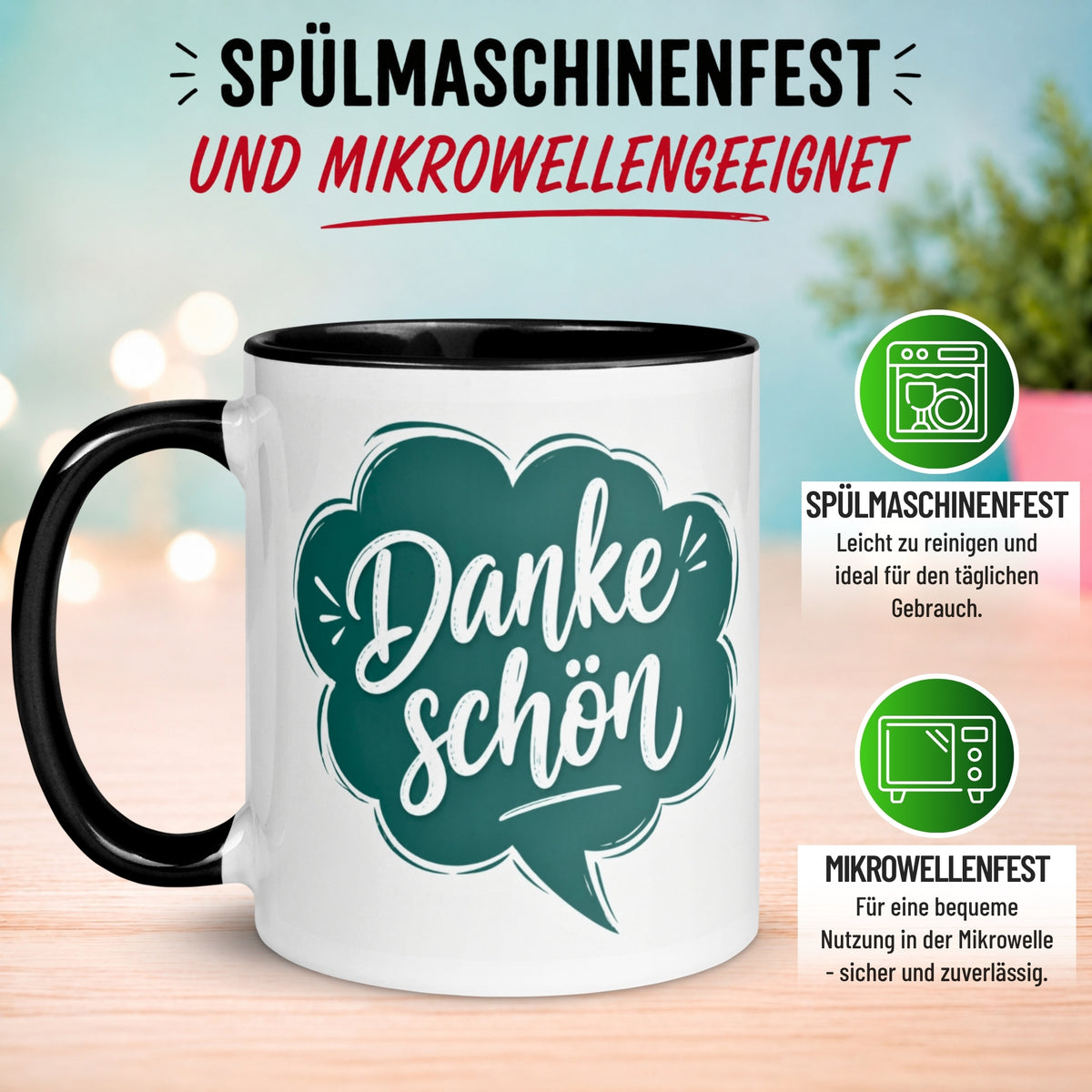 Tasse Danke – „Einfach mal ein Dankeschön“ – Dankeschön Geschenke