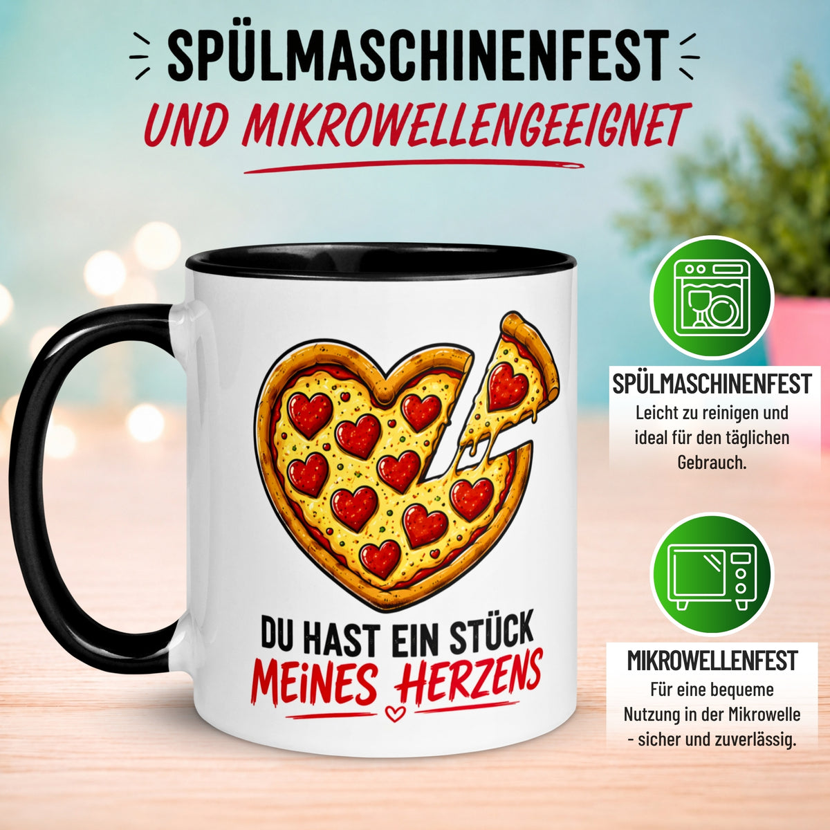Tasse Liebe – „Ein Stück geklaut“ – Ich liebe Dich Geschenk Partner Jahrestag Valentinstag