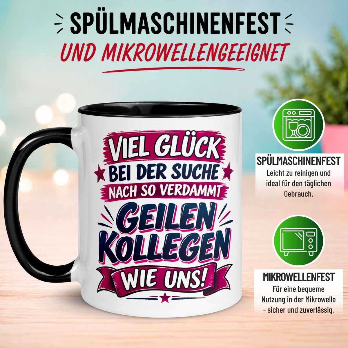 Tasse Abschied – „Wir waren mit Abstand die Besten“ – Abschiedsgeschenk Kollegen