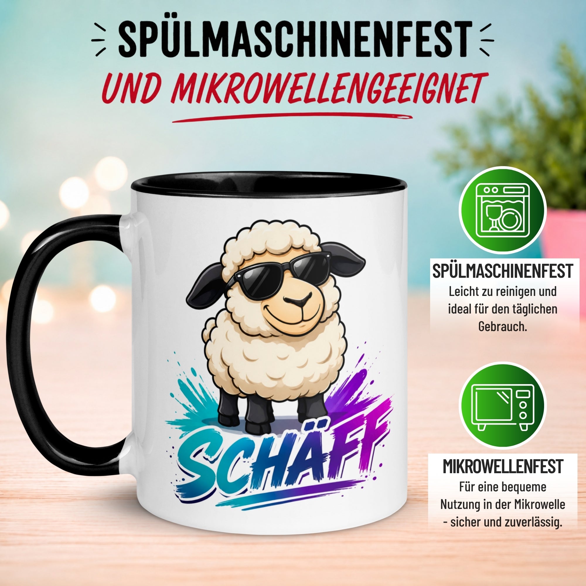 Tasse Chef – „Cooler Schäff“ – Geschenk Bester Chef