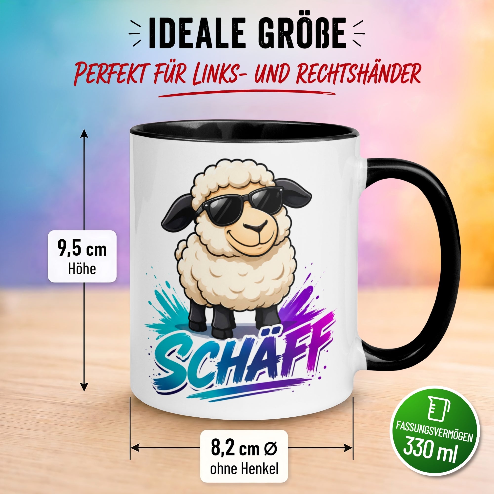 Tasse Chef – „Cooler Schäff“ – Geschenk Bester Chef