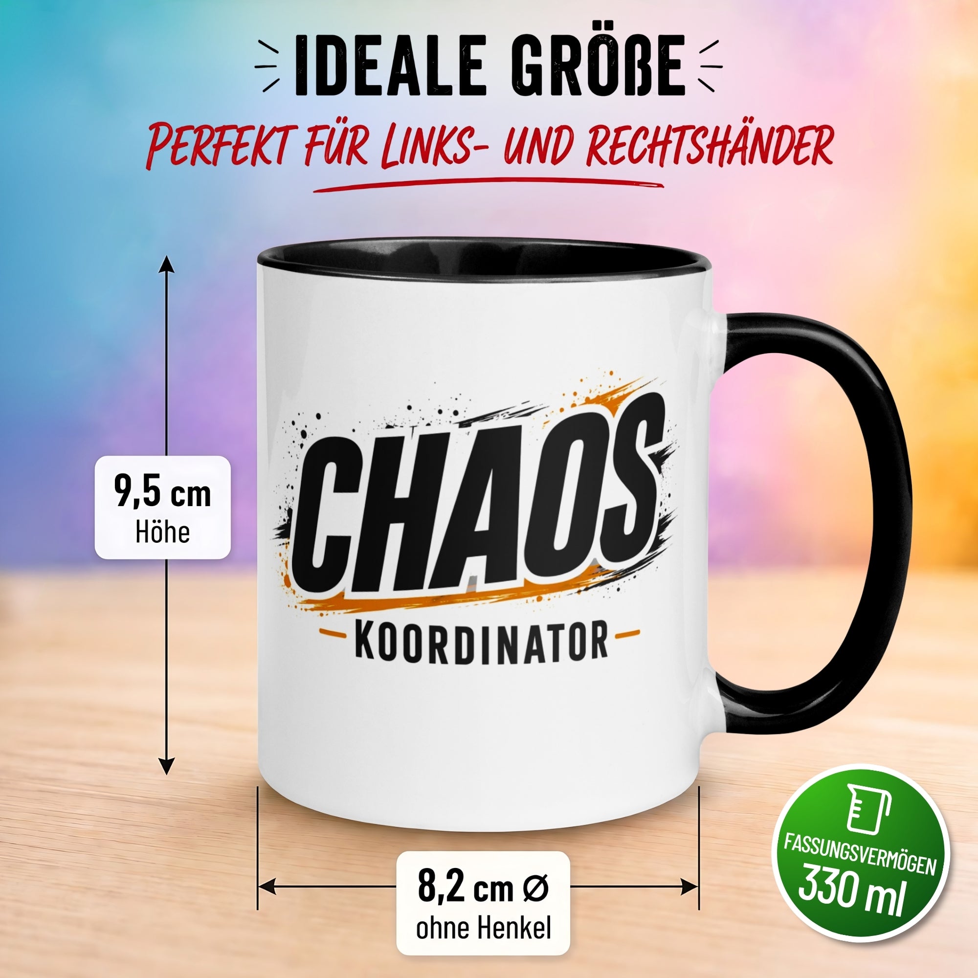Tasse Kollege – „Chaos Koordinator“ – Bester Arbeitskollege