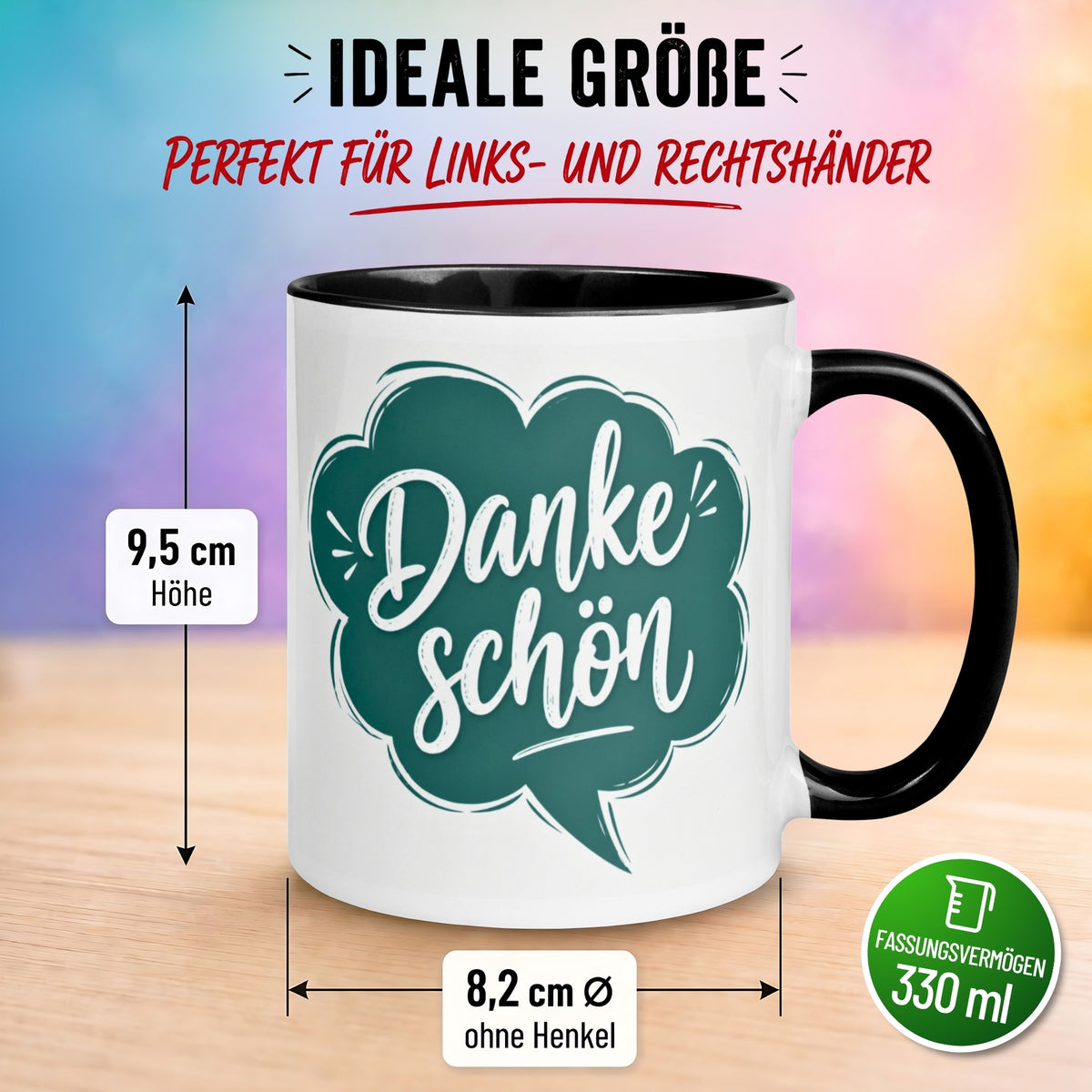 Tasse Danke – „Einfach mal ein Dankeschön“ – Dankeschön Geschenke