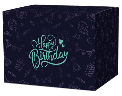 Geschenkbox „Happy Birthday"