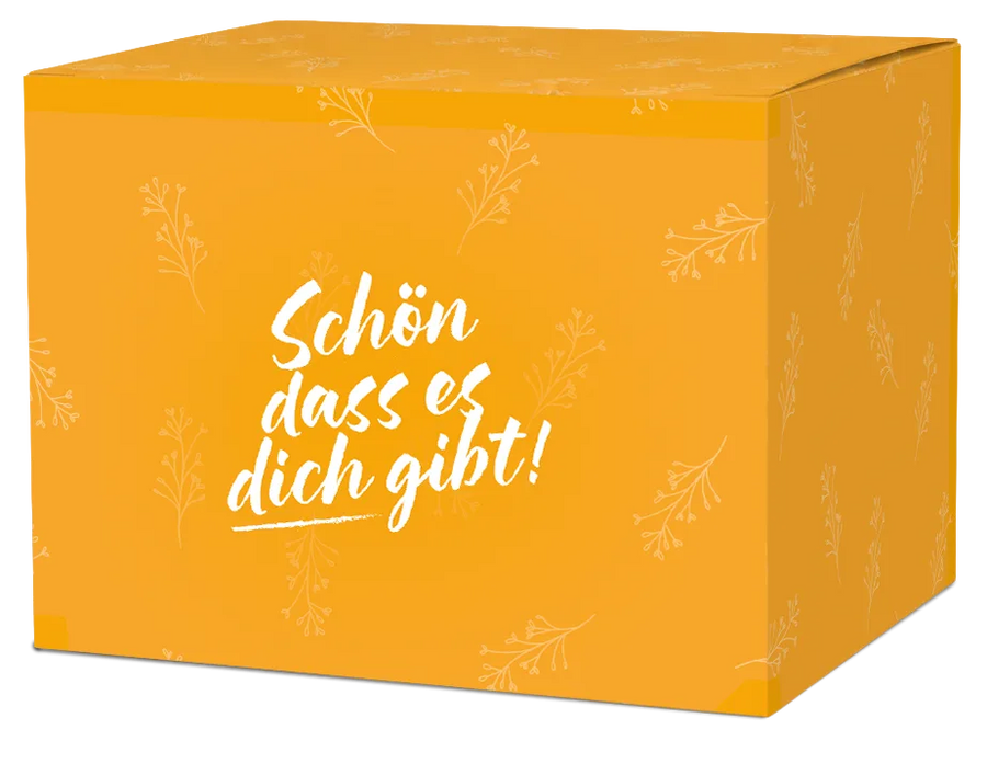 Geschenkbox „Schön, dass es dich gibt"