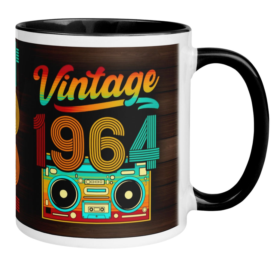 Tasse 61. Geburtstag | Retro & Zahl | Vintage 1964