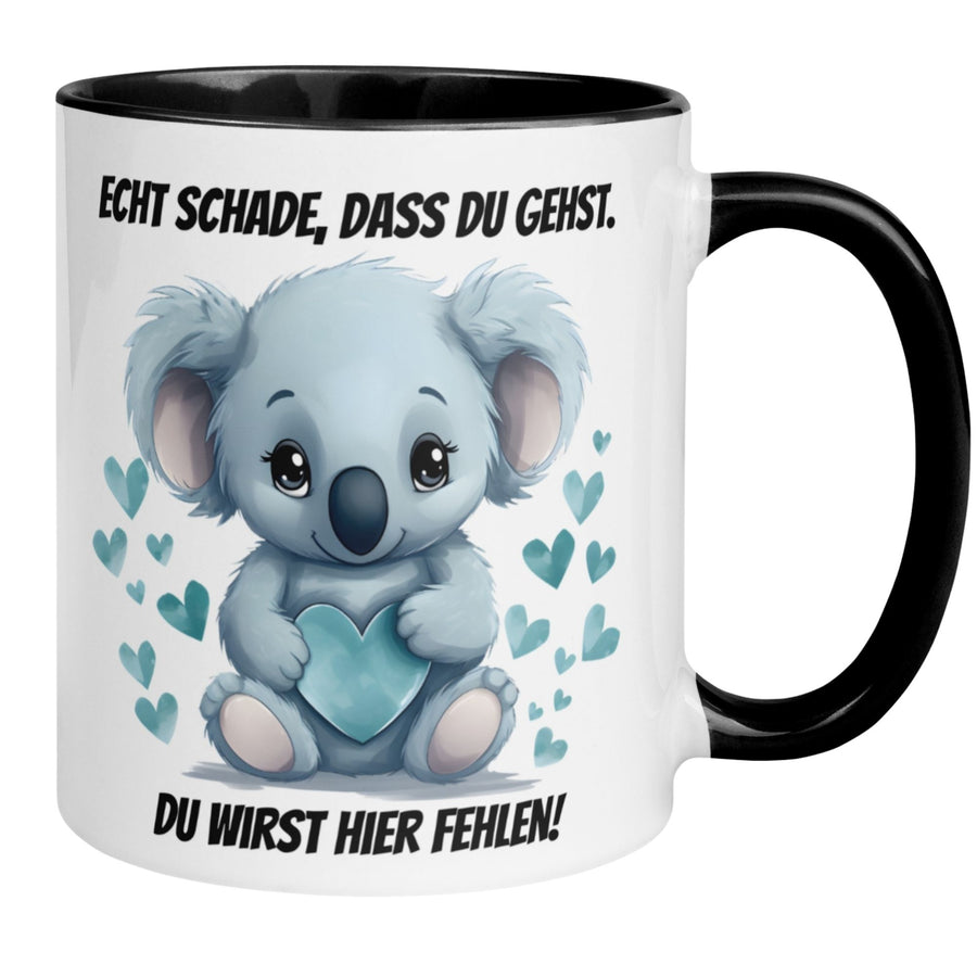 Tasse Abschied | Koala & Spruch | Echt schade dass du gehst