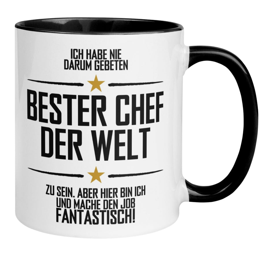 Tasse Chef | Sarkasmus & Spruch | Ich habe nie darum gebeten