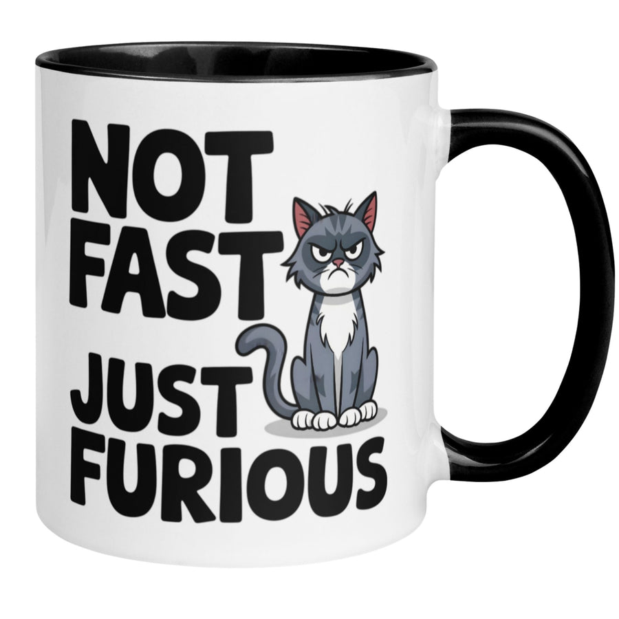 Tasse | Katze & Spruch | Not Fast - Just Furious