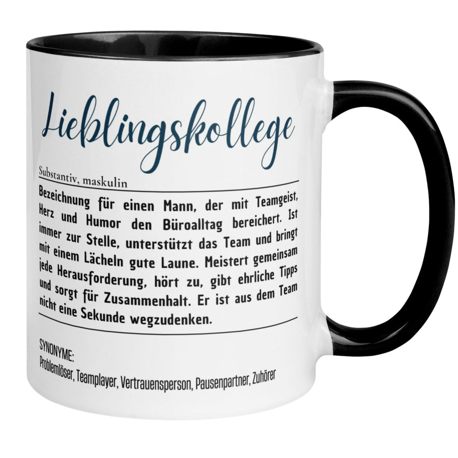 Tasse Kollege | Definition & Spruch | Lieblingskollege - Du bist der Beste